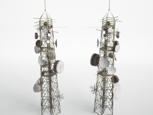 Antenas collection Model 3D