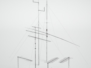 Antenas collection Model 3D