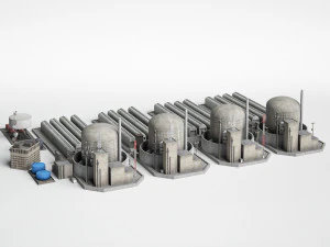 Antenas collection 3D Model