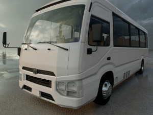Toyota Coaster 3D Модель