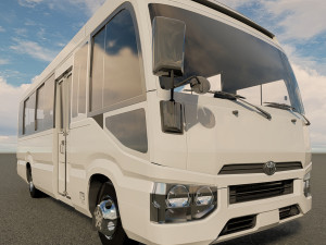 Toyota Coaster 3D Модель