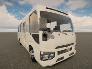 Toyota Coaster 3D Модель