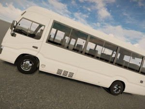 Toyota Coaster 3D Модель