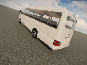 Toyota Coaster 3D Модель