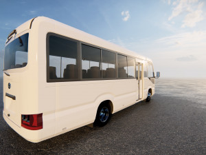 Toyota Coaster 3D Модель
