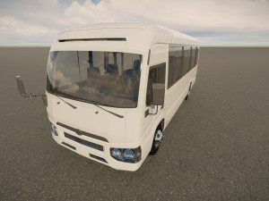 Toyota Coaster 3D Модель