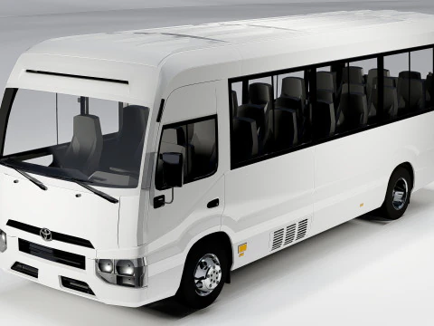 Toyota Coaster 3D Model