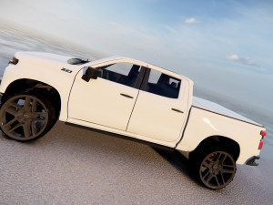 Chevrolet Silverado Trail Boss 2021 Modelo 3D