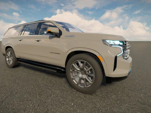 Chevrolet Suburban 2022 3D Model