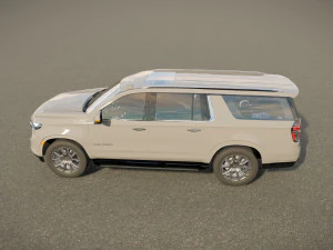Chevrolet Suburban 2022 3D Model