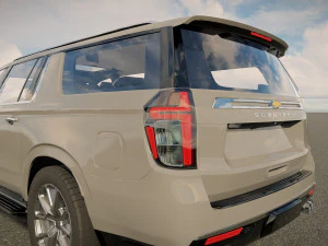 Chevrolet Suburban 2022 3D Model