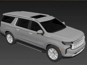 Chevrolet Suburban 2022 3D Model