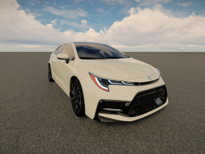 Toyota Corolla XSE US-spec sedan 2022 Model 3D