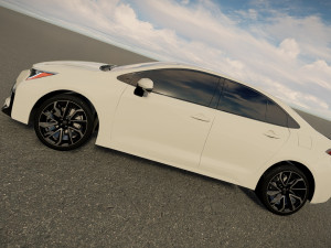 Toyota Corolla XSE US-spec sedan 2022 Model 3D