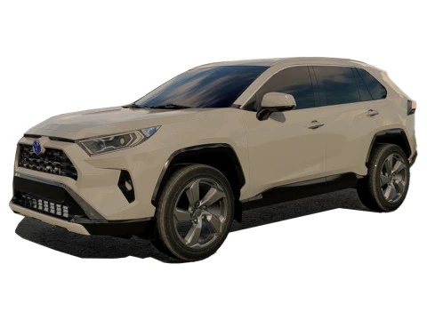토요타 RAV4 하이브리드 2022 3D 모델