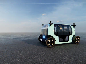 Zoox Smart Taxi 3D Model