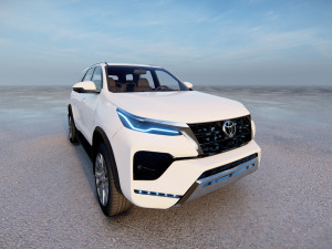 Toyota Fortuner 2022 3Dモデル