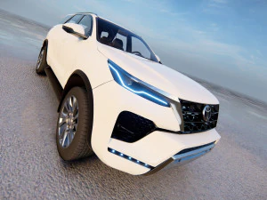 Toyota Fortuner 2022 3D Model