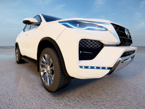 Toyota Fortuner 2022 3D Model