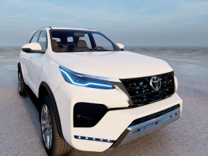 Toyota Fortuner 2022 3D Model