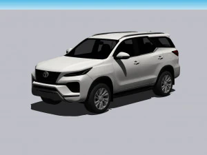 Toyota Fortuner 2022 3D Model