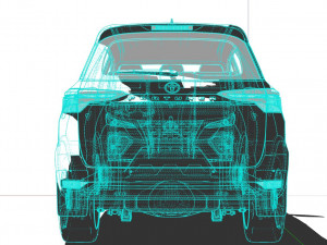 Toyota Fortuner 2022 3D Model
