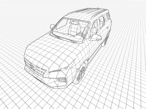 Toyota Fortuner 2022 3D Model