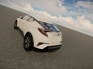Toyota CH R EV 2022 Modello 3D