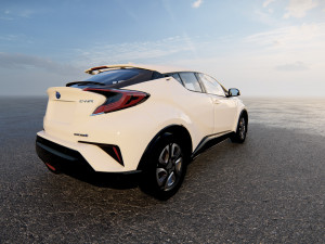 Toyota CH R EV 2022 Modello 3D