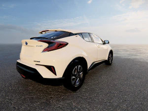 Toyota CH R EV 2022 3D Model