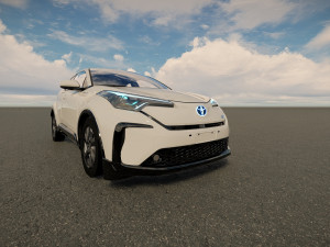 Toyota CH R EV 2022 Modello 3D