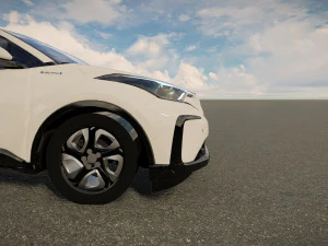Toyota CH R EV 2022 3D Model