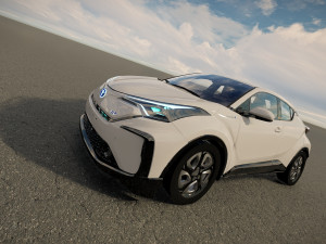 Toyota CH R EV 2022 Modello 3D