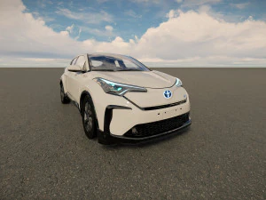 Toyota CH R EV 2022 3D Model