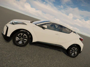 Toyota CH R EV 2022 3D Model