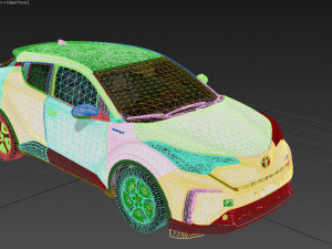 Toyota CH R EV 2022 Modello 3D
