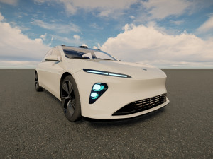 Nio Et7 2023 Model 3D
