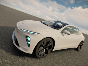 Nio Et7 2023 Model 3D