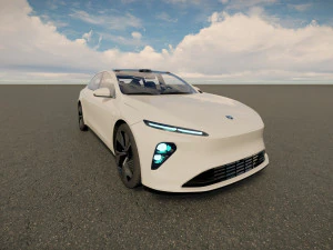 Nio Et7 2023 3D Model