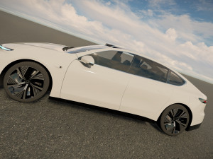 Nio Et7 2023 Model 3D
