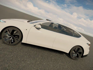 Nio Et7 2023 3D Model