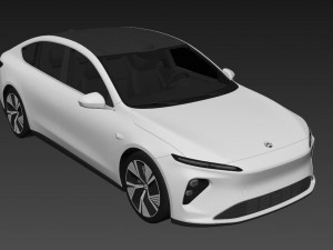 Nio Et7 2023 Model 3D