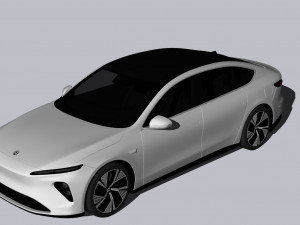 Nio Et7 2023 Model 3D
