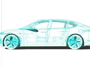 Nio Et7 2023 3D Model