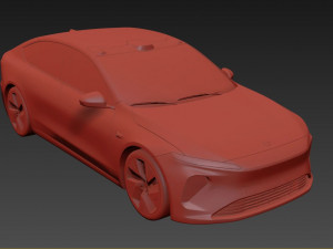 Nio Et7 2023 Model 3D