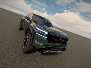 Nissan Frontier 2022 Modello 3D