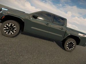 Nissan Frontier 2022 3D Model