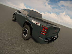 Nissan Frontier 2022 Modelo 3D