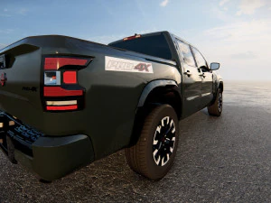 Nissan Frontier 2022 3D Model