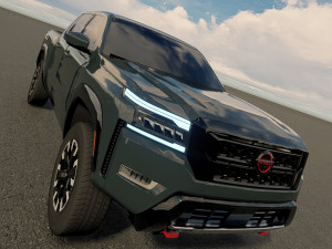 Nissan Frontier 2022 Modelo 3D